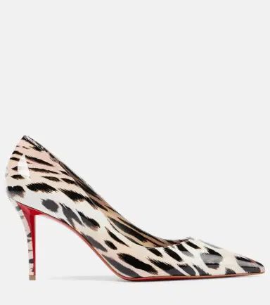 Christian Louboutin Miss Z 80 printed patent leather pumps | Thumbnail 4 Christian Louboutin Miss Z 80 printed patent leather pumps | Thumbnail 4