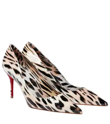 Christian Louboutin Miss Z 80 printed patent leather pumps | Thumbnail 1 Christian Louboutin Miss Z 80 printed patent leather pumps | Thumbnail 1