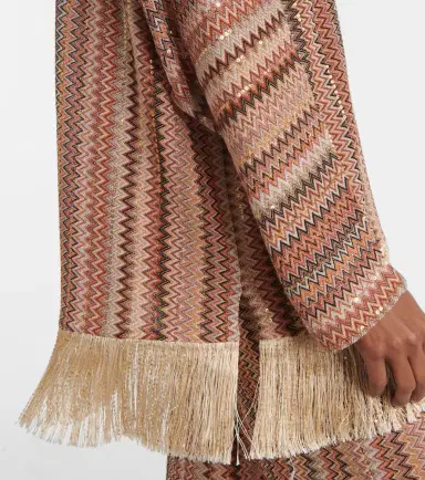 Missoni Zigzag fringed lamé blouse | Thumbnail 2 Missoni Zigzag fringed lamé blouse | Thumbnail 2