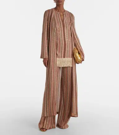 Missoni Zigzag fringed lamé blouse | Thumbnail 6 Missoni Zigzag fringed lamé blouse | Thumbnail 6