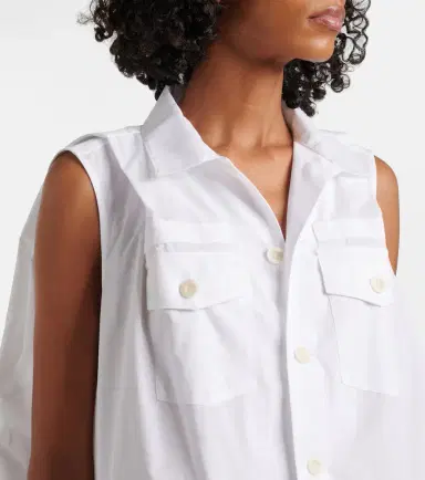 Sacai Poplin minidress | Thumbnail 3 Sacai Poplin minidress | Thumbnail 3