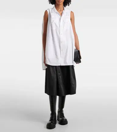 Sacai Poplin minidress | Thumbnail 4 Sacai Poplin minidress | Thumbnail 4