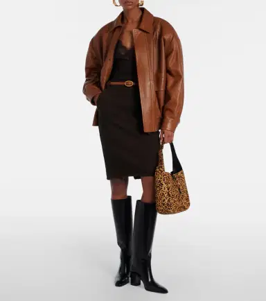 Saint Laurent Julia leather knee-high boots | Thumbnail 5 Saint Laurent Julia leather knee-high boots | Thumbnail 5