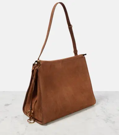 Alaïa Alaïa Le Click Medium suede shoulder bag | Thumbnail 2 Alaïa Alaïa Le Click Medium suede shoulder bag | Thumbnail 2