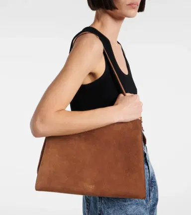 Alaïa Alaïa Le Click Medium suede shoulder bag | Thumbnail 6 Alaïa Alaïa Le Click Medium suede shoulder bag | Thumbnail 6