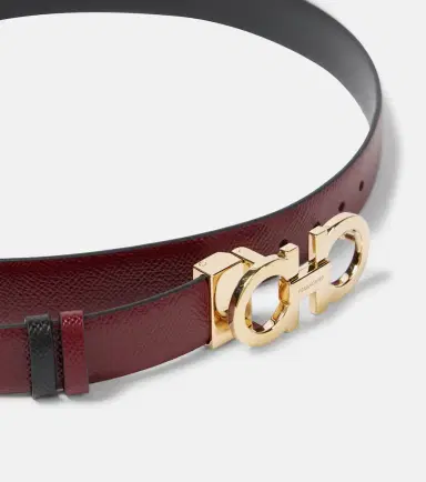 Ferragamo Gancio Mediterraneo leather belt | Thumbnail 2 Ferragamo Gancio Mediterraneo leather belt | Thumbnail 2