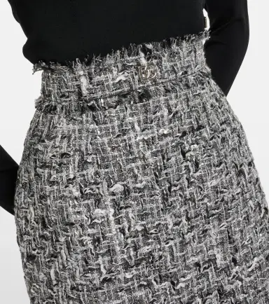 Dolce & Gabbana Lamé midi skirt | Thumbnail 2 Dolce & Gabbana Lamé midi skirt | Thumbnail 2