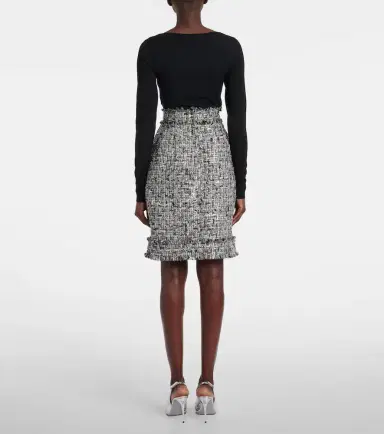 Dolce & Gabbana Lamé midi skirt | Thumbnail 3 Dolce & Gabbana Lamé midi skirt | Thumbnail 3