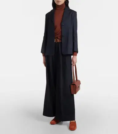 'S Max Mara 'S Max Mara Nichols virgin wool wide-leg pants | Thumbnail 2 'S Max Mara 'S Max Mara Nichols virgin wool wide-leg pants | Thumbnail 2