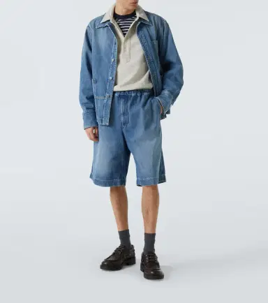 Plan C Denim Bermuda shorts | Thumbnail 4 Plan C Denim Bermuda shorts | Thumbnail 4