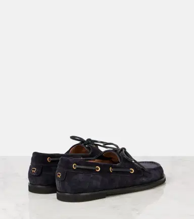Gianvito Rossi Vandée suede boat shoes | Thumbnail 4 Gianvito Rossi Vandée suede boat shoes | Thumbnail 4