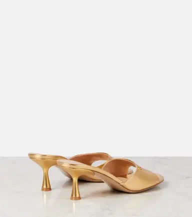 Gianvito Rossi Ascent 55 leather mules | Thumbnail 2 Gianvito Rossi Ascent 55 leather mules | Thumbnail 2