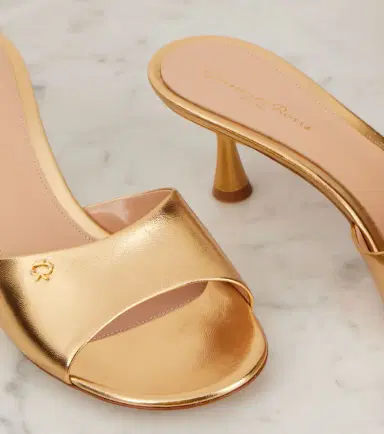 Gianvito Rossi Ascent 55 leather mules | Thumbnail 4 Gianvito Rossi Ascent 55 leather mules | Thumbnail 4