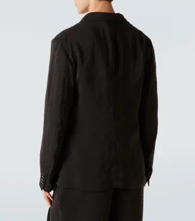 Giorgio Armani Single-breasted blazer | Thumbnail 4 Giorgio Armani Single-breasted blazer | Thumbnail 4