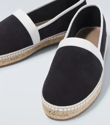 Manolo Blahnik Nerano leather-trimmed suede espadrilles | Thumbnail 4 Manolo Blahnik Nerano leather-trimmed suede espadrilles | Thumbnail 4