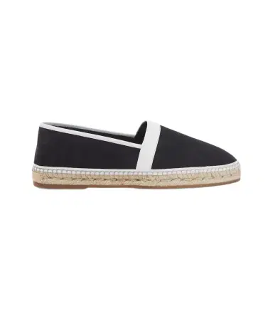 Manolo Blahnik Nerano leather-trimmed suede espadrilles | Thumbnail 1 Manolo Blahnik Nerano leather-trimmed suede espadrilles | Thumbnail 1
