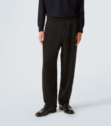 Giorgio Armani Jacquard straight pants | Thumbnail 2 Giorgio Armani Jacquard straight pants | Thumbnail 2