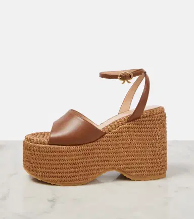 Gianvito Rossi Leather platform espadrilles | Thumbnail 5 Gianvito Rossi Leather platform espadrilles | Thumbnail 5