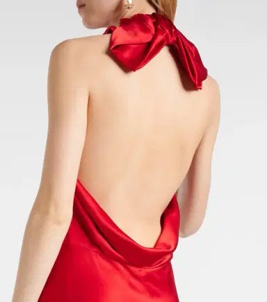Simone Rocha Bow-detail open-back silk satin gown | Thumbnail 4 Simone Rocha Bow-detail open-back silk satin gown | Thumbnail 4