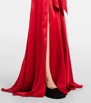 Simone Rocha Bow-detail open-back silk satin gown | Thumbnail 5 Simone Rocha Bow-detail open-back silk satin gown | Thumbnail 5