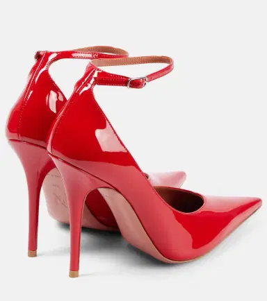 Amina Muaddi Anok 105 patent leather pumps | Thumbnail 3 Amina Muaddi Anok 105 patent leather pumps | Thumbnail 3