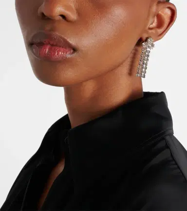 Jil Sander Crystal-embellished earrings | Thumbnail 6 Jil Sander Crystal-embellished earrings | Thumbnail 6
