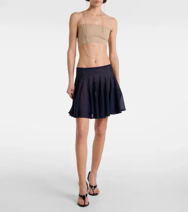 Alaïa Alaïa Knitted miniskirt | Thumbnail 4 Alaïa Alaïa Knitted miniskirt | Thumbnail 4