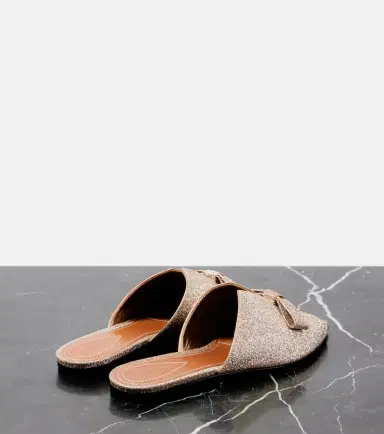 Zimmermann Tux glitter leather mules | Thumbnail 4 Zimmermann Tux glitter leather mules | Thumbnail 4