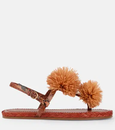 Ulla Johnson Ingrid leather-trimmed espadrilles | Thumbnail 2 Ulla Johnson Ingrid leather-trimmed espadrilles | Thumbnail 2