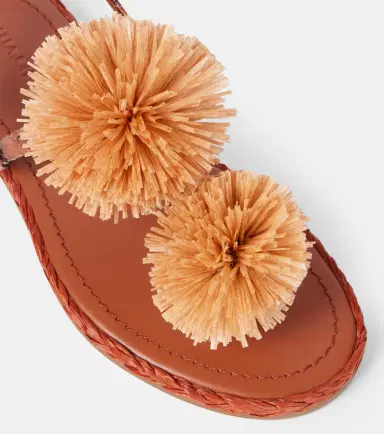 Ulla Johnson Ingrid leather-trimmed espadrilles | Thumbnail 3 Ulla Johnson Ingrid leather-trimmed espadrilles | Thumbnail 3