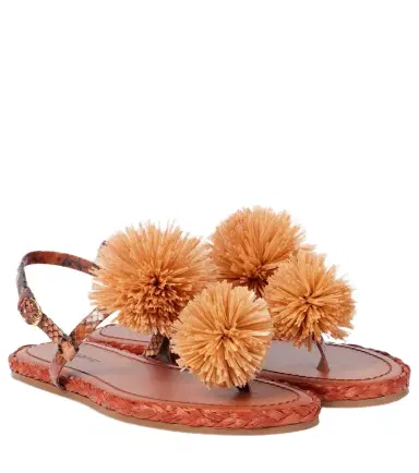 Ulla Johnson Ingrid leather-trimmed espadrilles | Thumbnail 1 Ulla Johnson Ingrid leather-trimmed espadrilles | Thumbnail 1