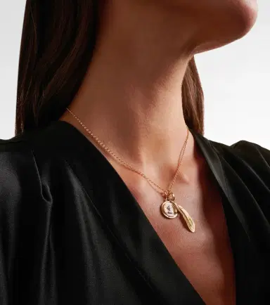FoundRae Vivacity 18kt gold pendant necklace with diamonds | Thumbnail 6 FoundRae Vivacity 18kt gold pendant necklace with diamonds | Thumbnail 6