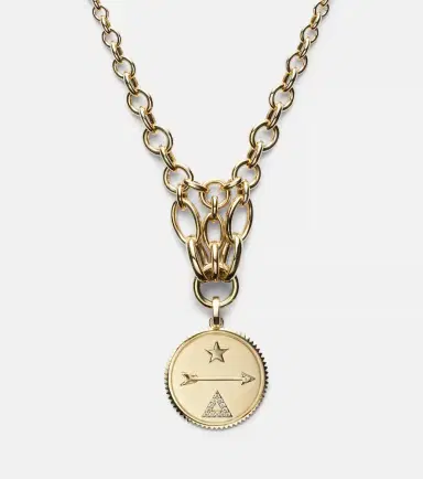 Foundrae Dream Lattice 18kt gold chain necklace with diamonds | Thumbnail 2 Foundrae Dream Lattice 18kt gold chain necklace with diamonds | Thumbnail 2
