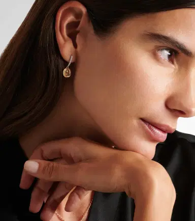 Foundrae Vivacity Mini 18kt gold single earring with diamonds | Thumbnail 4 Foundrae Vivacity Mini 18kt gold single earring with diamonds | Thumbnail 4