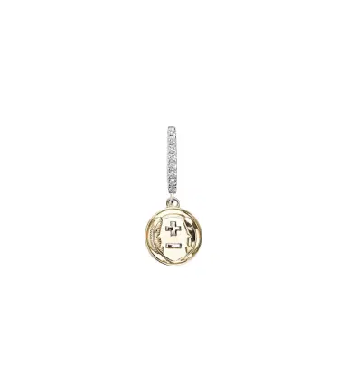 Foundrae Vivacity Mini 18kt gold single earring with diamonds | Thumbnail 1 Foundrae Vivacity Mini 18kt gold single earring with diamonds | Thumbnail 1