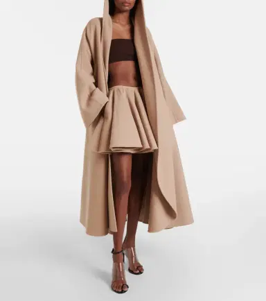 Alaïa Alaïa Wool and cashmere miniskirt | Thumbnail 2 Alaïa Alaïa Wool and cashmere miniskirt | Thumbnail 2