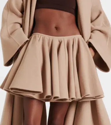 Alaïa Alaïa Wool and cashmere miniskirt | Thumbnail 4 Alaïa Alaïa Wool and cashmere miniskirt | Thumbnail 4