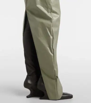 Rick Owens Prong cut-out coated denim gown | Thumbnail 2 Rick Owens Prong cut-out coated denim gown | Thumbnail 2