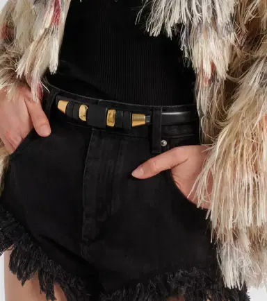 Isabel Marant Raissa beaded leather belt | Thumbnail 3 Isabel Marant Raissa beaded leather belt | Thumbnail 3