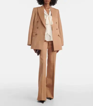 Stella McCartney Bow-detail lace-trimmed silk blouse | Thumbnail 5 Stella McCartney Bow-detail lace-trimmed silk blouse | Thumbnail 5