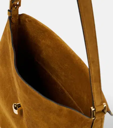 Savette Tondo Large suede shoulder bag | Thumbnail 3 Savette Tondo Large suede shoulder bag | Thumbnail 3