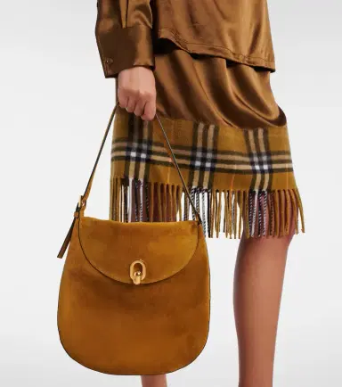 Savette Tondo Large suede shoulder bag | Thumbnail 6 Savette Tondo Large suede shoulder bag | Thumbnail 6