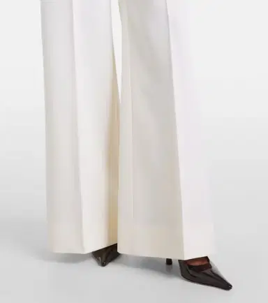 Stella McCartney High-rise pleated wool wide-leg pants | Thumbnail 2 Stella McCartney High-rise pleated wool wide-leg pants | Thumbnail 2