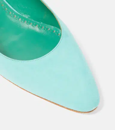 Manolo Blahnik Sawra 10 suede slingback flats | Thumbnail 2 Manolo Blahnik Sawra 10 suede slingback flats | Thumbnail 2