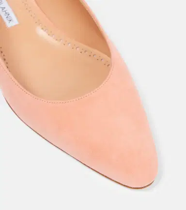 Manolo Blahnik Sawra 10 suede slingback flats | Thumbnail 5 Manolo Blahnik Sawra 10 suede slingback flats | Thumbnail 5