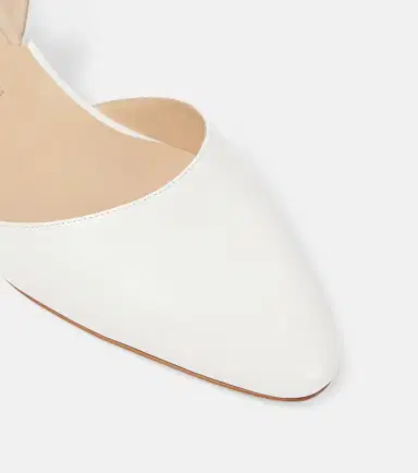 Manolo Blahnik Bridal Aspro 30 leather slingback pumps | Thumbnail 3 Manolo Blahnik Bridal Aspro 30 leather slingback pumps | Thumbnail 3