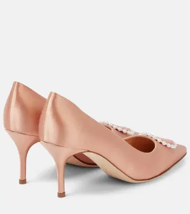 Manolo Blahnik Kifaclo 70 embellished satin pumps | Thumbnail 3 Manolo Blahnik Kifaclo 70 embellished satin pumps | Thumbnail 3