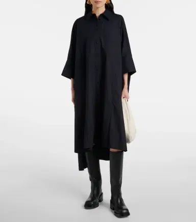 Joseph Dania cotton poplin shirt dress | Thumbnail 3 Joseph Dania cotton poplin shirt dress | Thumbnail 3