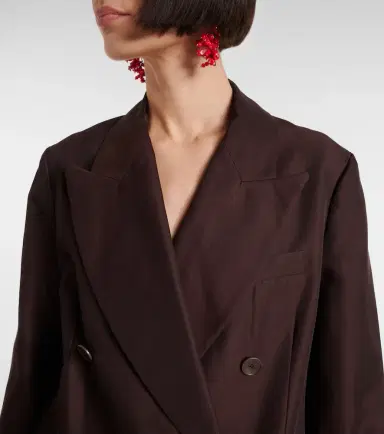 Joseph Valery silk and cotton blazer | Thumbnail 6 Joseph Valery silk and cotton blazer | Thumbnail 6