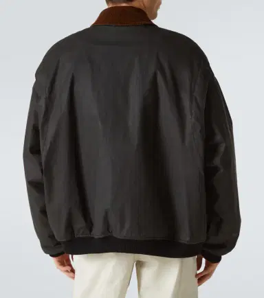 Miu Miu Coated cotton poplin bomber jacket | Thumbnail 4 Miu Miu Coated cotton poplin bomber jacket | Thumbnail 4